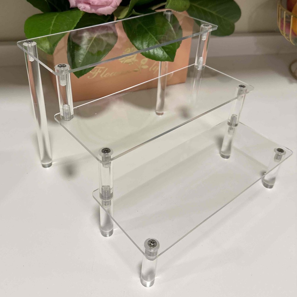 Acrylic beauty perfume storage display rack