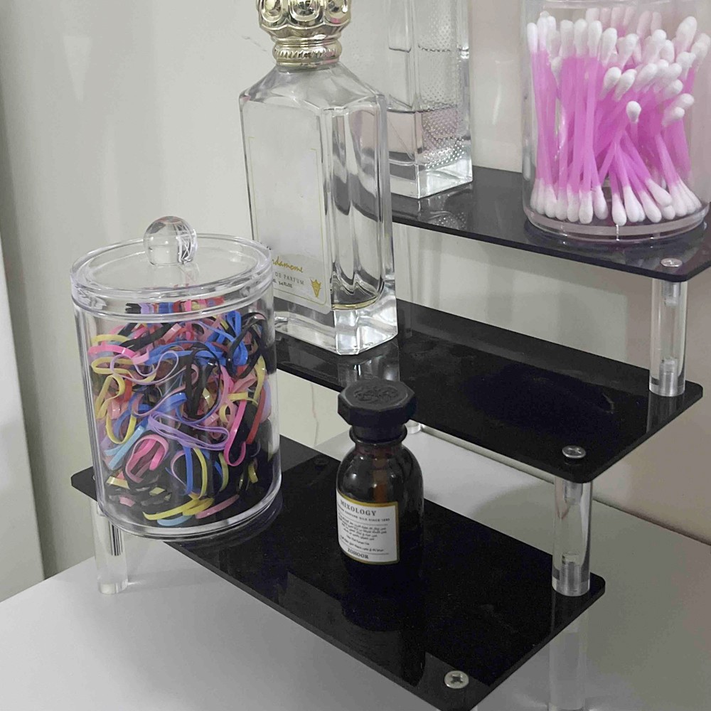 Acrylic beauty perfume storage display rack